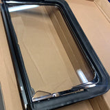 Vent Window w/chromed frame, Kombi 1967-79