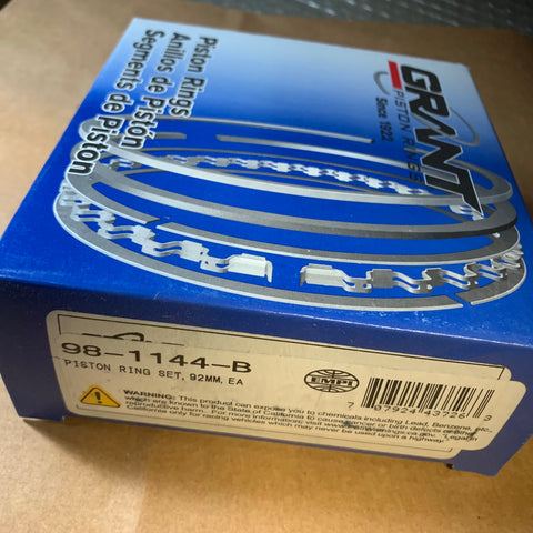 Piston Ring Set, 92mm (2x2x4)