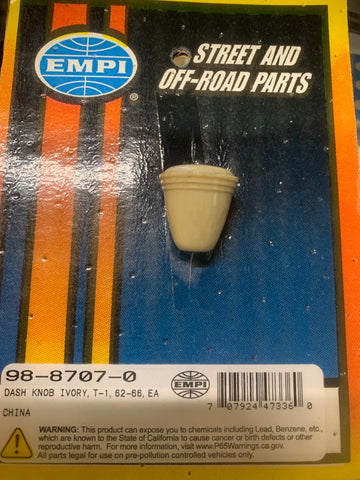 DASH KNOB IVORY