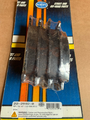BRAKE PADS EMPI - Replacement Kit