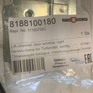 Door Window Lift Channel RIGHT