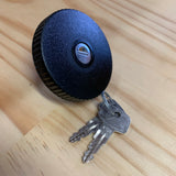 Gas Cap LOCKING, Hella, Beetle/Bay Kombi 67-71
