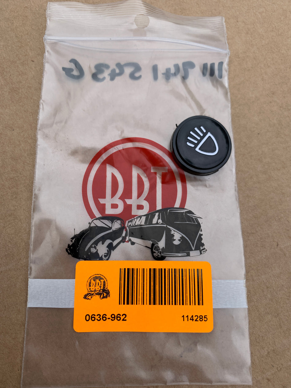 Headlight Switch CAP, Beetle/Ghia/T3