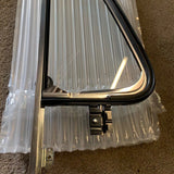 Vent window w/chromed frame, Kombi 1967-79