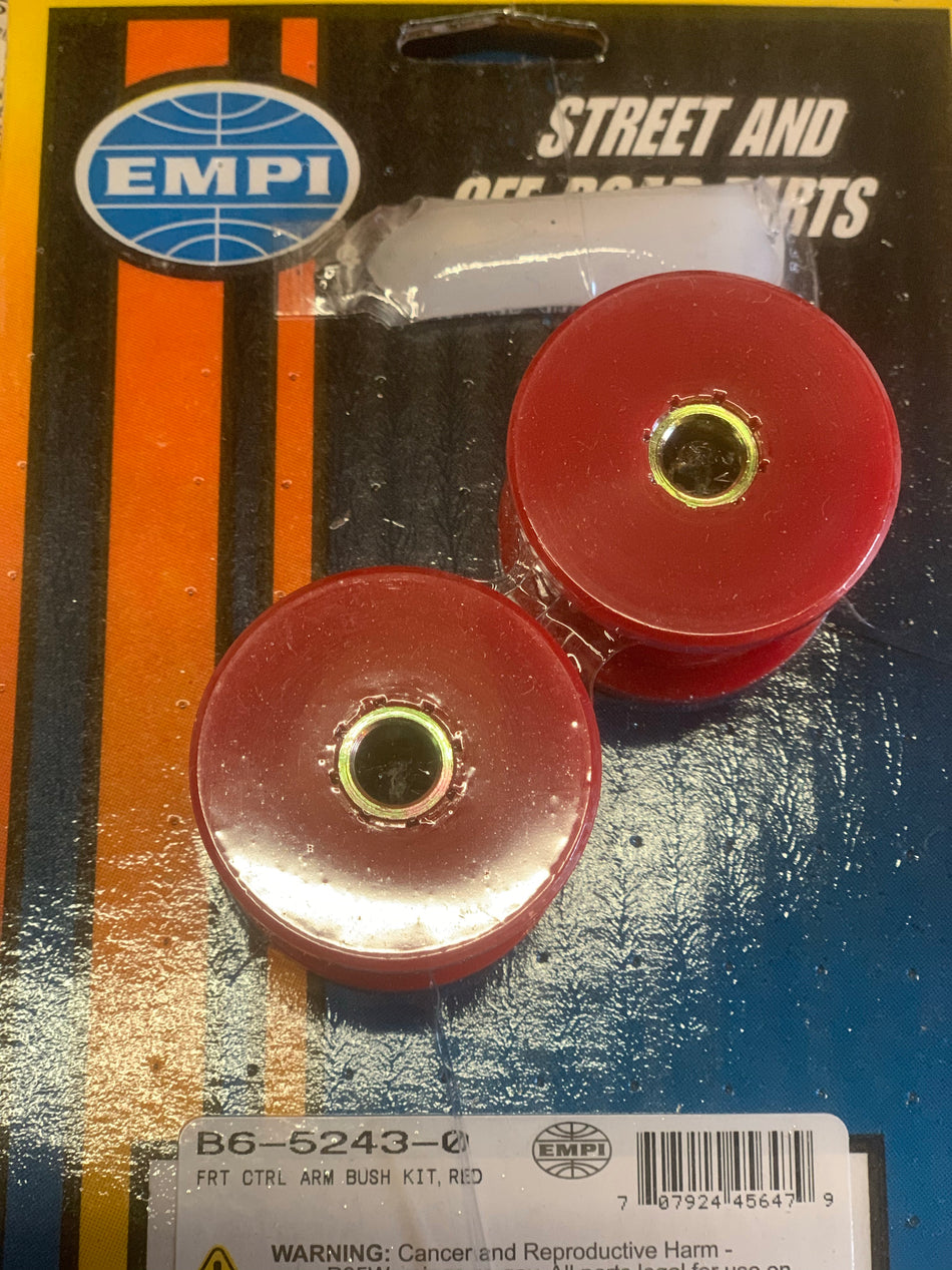 FRONT Control Arm Bushing Kit, Super Beetle 1974-79