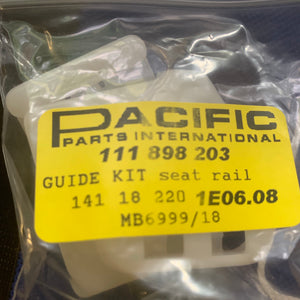 Seat Rail Guide set, Beetle 1973-79 & T3