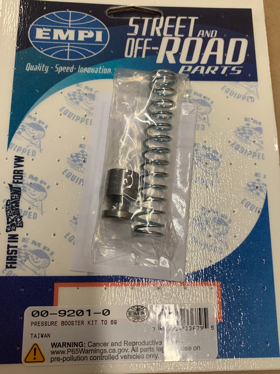 Oil Pressure Booster Kit, Beetle/Type 1