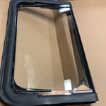 Vent Window w/chromed frame, Kombi 1967-79