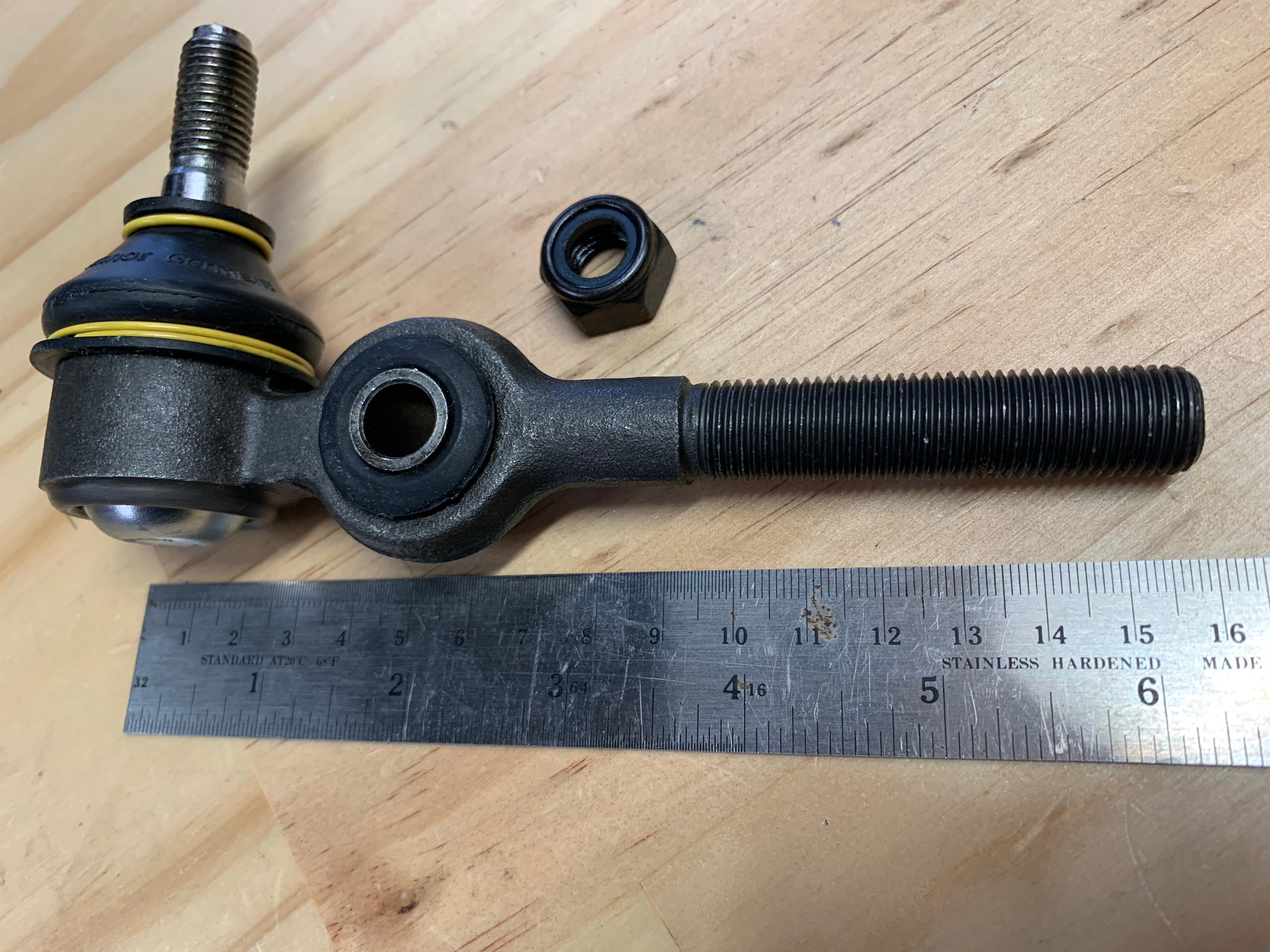 Tie Rod End INNER, LH Thread, Beetle/Kombi/Ghia LATE