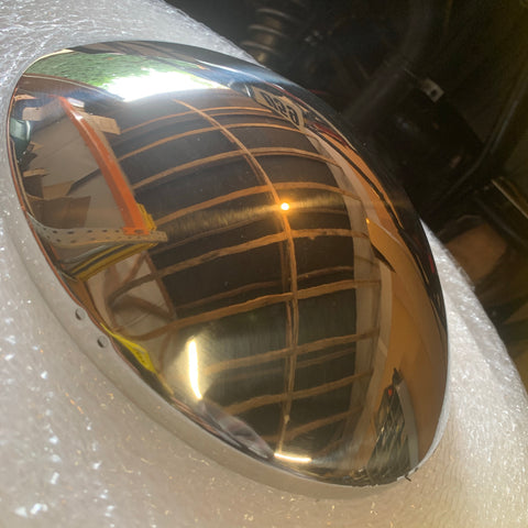 Baby Moon Hubcap in Polished Stainless, LATE