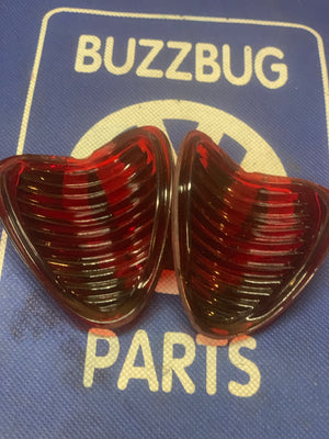 Brake Light Lens HEART SHAPE, Beetle