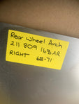 Rear Wheel Arch Repair, Kombi Bay 1968-71