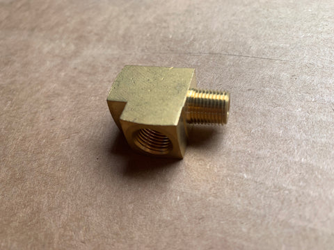 Brass T adapter 1/8" Oil Pressure/Temp