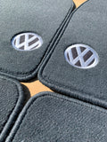 FLOOR MATS, RHD VW, BLACK