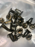 Chrome Head Door Panel Clips, Kombi