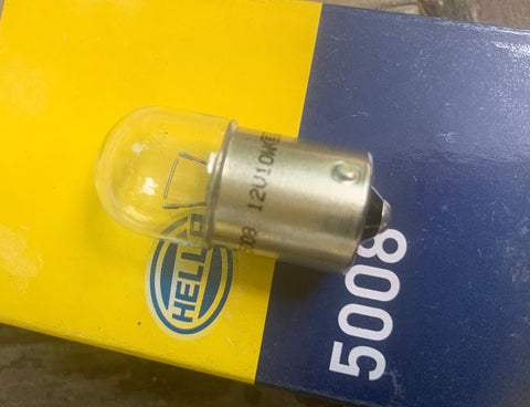 Number Plate Light BULB, 12V 10W