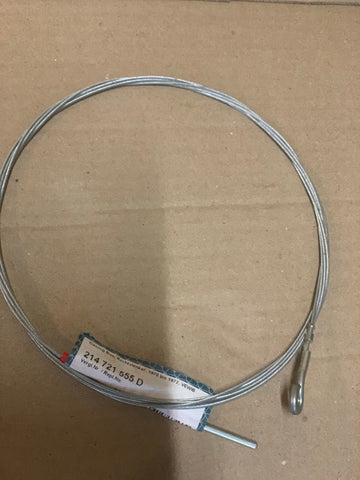 Accelerator Cable RHD, Kombi 1970-72