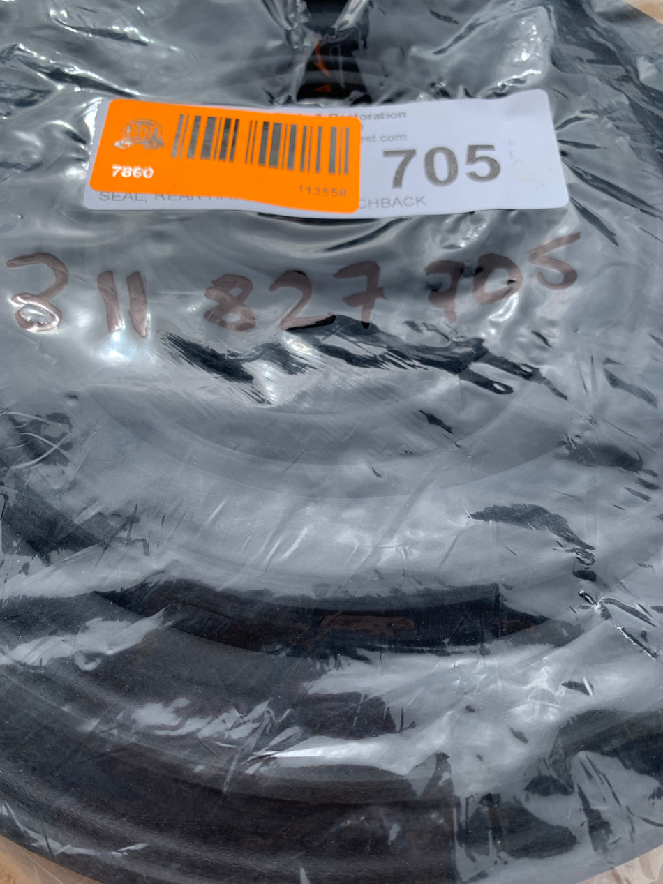 HATCH SEAL REAR - T3 NOTCH BACK 1960 to 1974