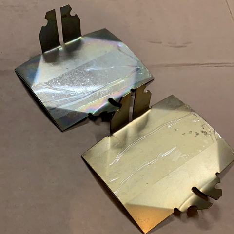 CYLINDER HEAD AIR DEFLECTOR - for 8mm studs