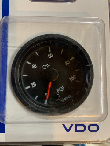 Mechanical Oil Pressure Gauge, 0-100psi