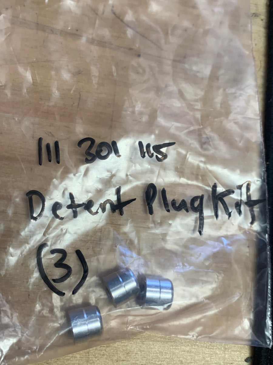 Transaxle Detent Plug Kit Buzzbug VW Parts