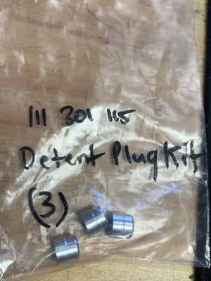 Transaxle Detent Plug Kit