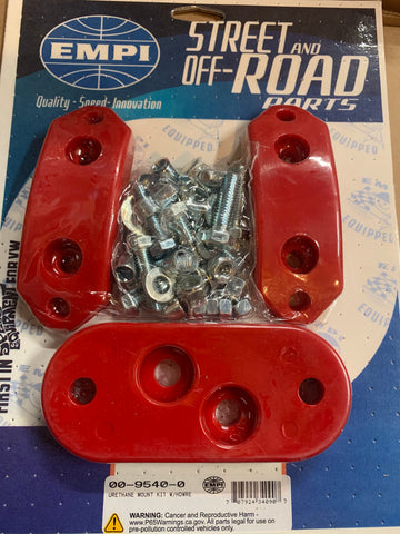 Urethane Trans Mount Kit, Beetle 1961-72