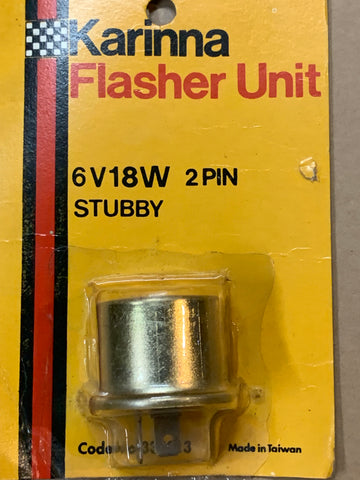 Flasher Relay 2Pin 6v 18w
