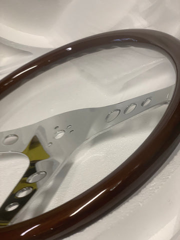 Wood Steering Wheel 18", Kombi