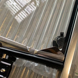 Vent window w/chromed frame, Kombi 1967-79