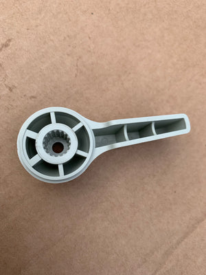 Inner Door Handle SILVER BEIGE, Kombi 1966-67