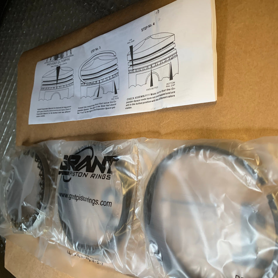 Piston ring Set, chrome compression rings 85.5mm (2x2x5)