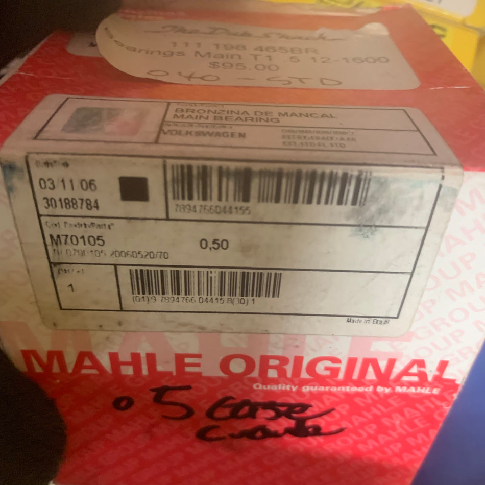 MAIN BEARINGS CR 20 / C STD / T STD
