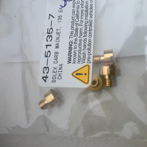 Main Jet Solex/Brosol Carburetors 135