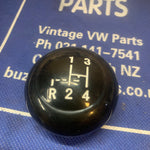 Shift Knob vintage speed BLACK 12mm