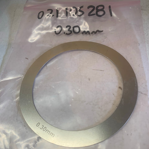 End Float Shim 0.30mm 1700-2000cc & 1.9-2.1 WBX