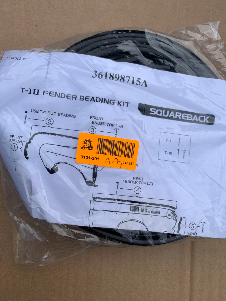 Fender Beading Kit, Type 3 Fast/Square Back