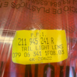 US Spec Red REAR Light Lens, T2 Bays 1972–79