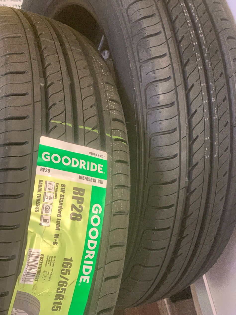 GOODRIDE Tyre ,165/65 R15 (LOWERED VW'S)