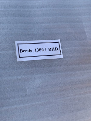 Glove Box BROWN, Beetle 1300/1500