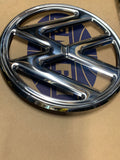 NOSE BADGE 10 INCH, STAINLESS STEEL- Kombi 1968 to 1972