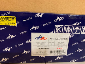 Piston Kit, 93mm 1.8L