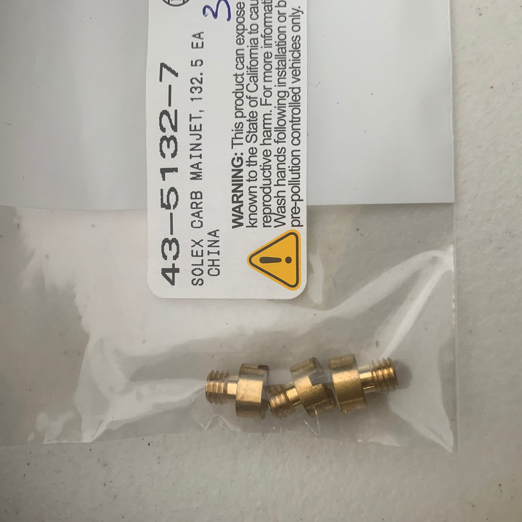 Empi 43-5135-7 Main Jet – Size 135 – For Solex Or Solex/Brosol Carburetors (VW)