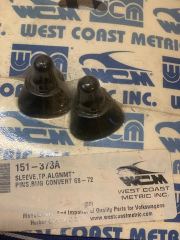 Top Alignment Pin Sleeves, Beetle/Super 1968-72
