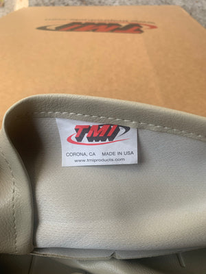 Seat Covers off-white SMOOTH VINYL, Beetle 1968-69