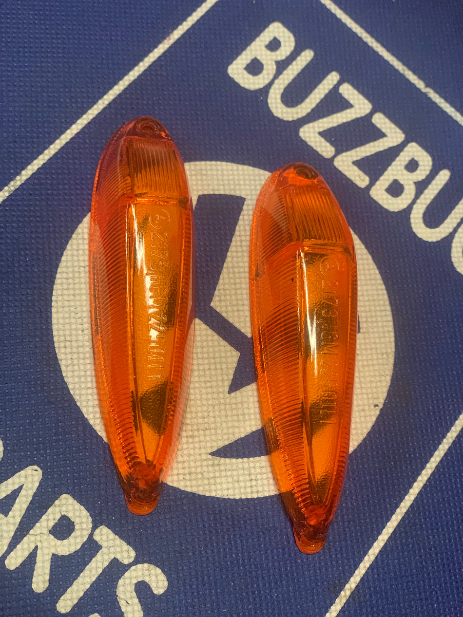 SIDE MARKER LENS ONLY, PER PAIR - T3 1962 to 1973