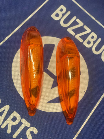Side Marker Lens Orange/Red avl, Type 3 1962-73