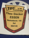 'TDE' Tuning Stickers