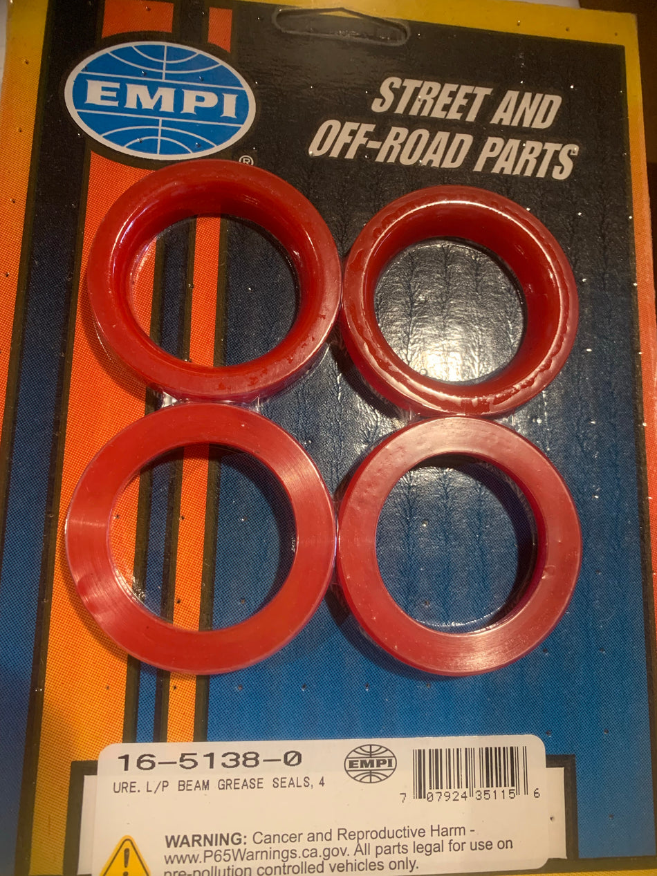 Axle Beam Tube Seals (King/Link Pin), Beetle