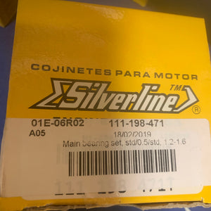 MAIN BEARINGS, CR STD / C 20 / T STD
